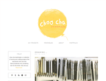 Tablet Screenshot of choochahandmade.com
